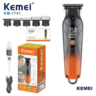 Tondeuse à Cheveux Professionnelle Rechargeable 7500tr par mn Orange