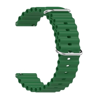 Bracelet universel de 20mm en Silicone Souple pour Montre connectée