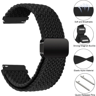 Bracelet universel 20 mm HOCO pour montre connectée - Noir