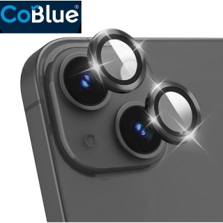 Protection de Camera pour iPhone 14 & iPhone 14 Plus COBLUE - Noir