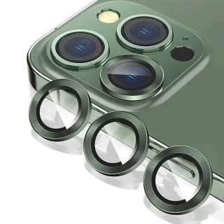3 Protecteurs de Camera pour iPhone 13 Pro Max - Vert