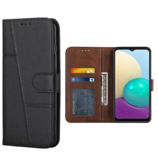 Etui Portefeuille pour Infinix Hot 20S Avec Rabat Magnétique- Noir