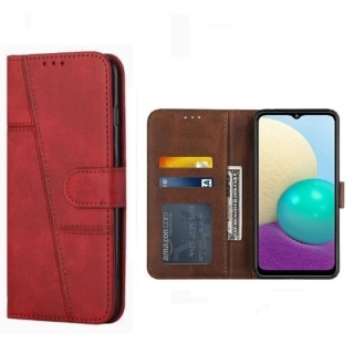 Etui Portefeuille pour Infinix Hot 20S Avec Rabat Magnétique - Rouge