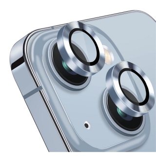2 Protecteurs de Camera pour iPhone 14 & iPhone 14 Plus COBLUE - Bleu