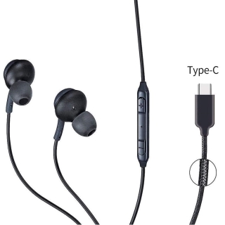 Écouteurs Filaire Type-C avec Télécommande et microphone JROSE Son haute définition