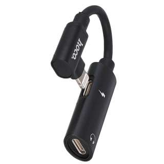 Adaptateur Lightning mâle vers 2 Lightning femelle audio et charge