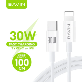 Câble de charge rapide Type-C vers lightning BAVIN 30W pour iPhone