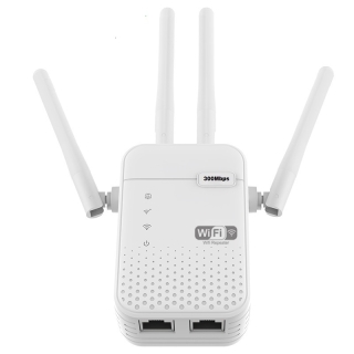 Répéteur Wifi à 4 Antennes Signal WiFi 300 mbps 2.4 GHz