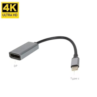 Adaptateur vidéo USB-C vers Display Port AIRSKY 4K à 60 Hz, 2K à 144 Hz Ultra HD
