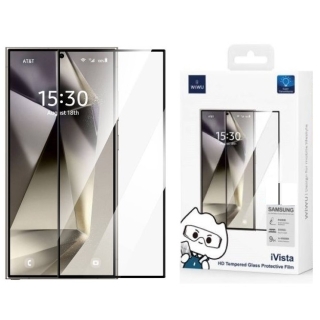 Glass pour Samsung Galaxy S25 Ultra WIWU iVista - Compatible avec le verrouillage par empreinte digitale