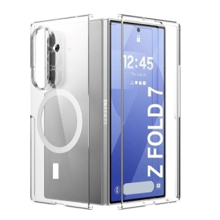 Coque pour Samsung Z Fold 7 Coblue Compatible MagSafe Transparente