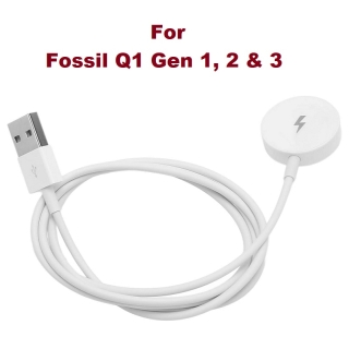 Câble de Charge Compatible Fossil Q FTW0002 – Générations 1, 2 et 3