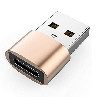 Adaptateur USB-C femelle Vers USB-A mâle Gold