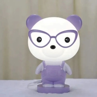 Lampe de nuit LED à 3 niveaux pour enfants - en forme de ours