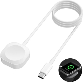 Chargeur USB-C pour Apple Watch 10/9/8/7/6/5/ 4/3/2/1/Ultra/SE2/SE.