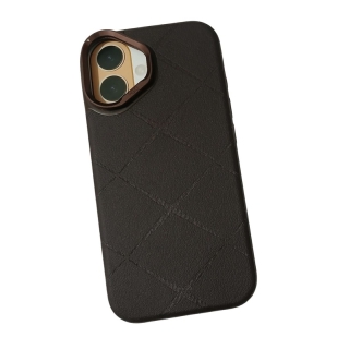 Coque de luxe pour iPhone 17 HECI avec support métallique invisible