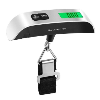 Balance électronique de bagage MAX 50 kg/ 110lb, Avec Fonction Mesure de Température