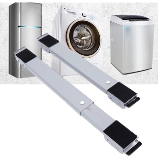 Lot de 2 Support à Roulettes pour Gros Appareils Électroménagers et Meubles