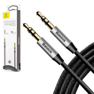 Câble audio jack Baseus Yiven M30, Prise jack 3,5 mm Mâle Vers Mâle, 1,5 m - Son haute qualité