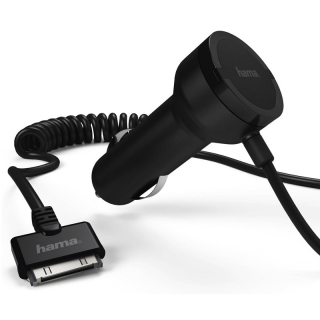 Chargeur de voiture pour Apple iPhone et iPod (Prise 30 broches) Certifié MFi