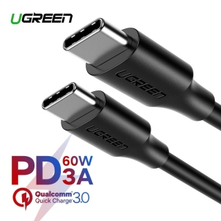 Câble USB-C vers USB-C PD 60W QC3.0 UGREEN US286 Charge rapide & transfert de données