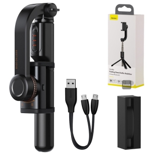 Stabilisateur Uni-axial Bluetooth 3en1 Baseus avec Trépied Télescopique