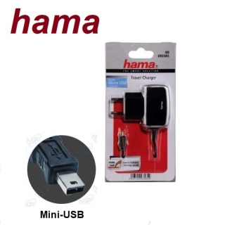 Chargeur Mini-USB (V3) 5V / 0.5A HAMA pour manette de jeu