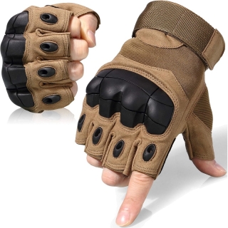 Gants Tactique Militaire Demi-Doigt - Taille XL