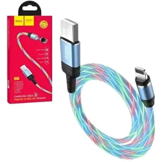 Câble Magnétique pour iPhone - Câble lumineux tricolore