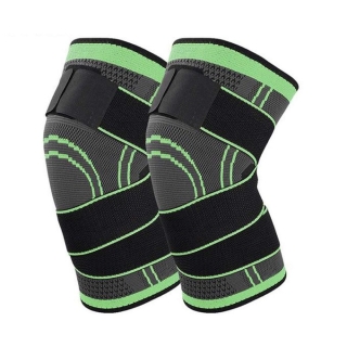 2 Genouillères de compression respirante professionnelle - Taille Standard
