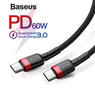 Câble de charge rapide USB-C vers USB-C 60W BASEUS