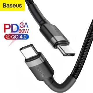 Câble de charge rapide USB-C vers USB-C 60W BASEUS