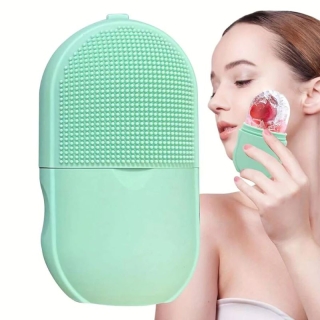 Rouleau de glace pour le visage 2 en 1 rafraîchissant et nettoyant, conçu pour les soins de la peau
