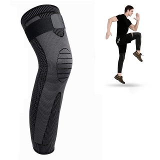 Genouillère de compression respirante professionnelle Jambe Complète - Taille Standard
