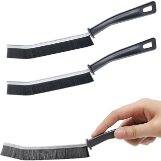lot de 2 Brosses de nettoyage des interstices à poils durs