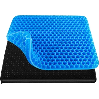 Coussin de siège en Gel à Structure en nid d'abeille