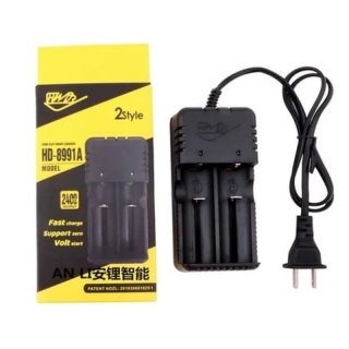 Chargeur De Piles Rechargeable 5 W Avec 2 Emplacements
