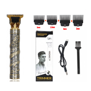 Tondeuse Métal Sans Fil pour Barbe et Cheveux