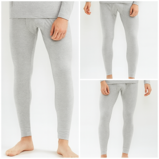 Lot de 3 Pantalons Sous-vêtement Thermique gris