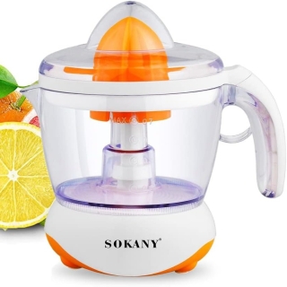 Presse Orange électrique 700ml Sokany wk-725 45W-Orange