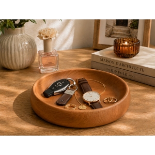 Vide poche hètre D 22cm