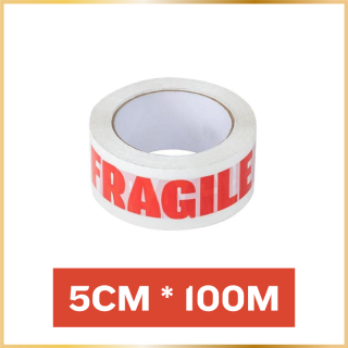 Ruban Adhésif FRAGILE PP 5 cm x 100 m – Ultra Résistant