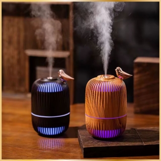 Diffuseur d’Huiles Essentielles Effet Bois LED