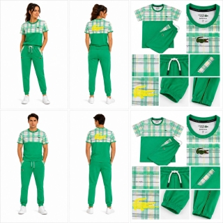 Ensemble Pull & Pantalon Vert avec Logo Jaune