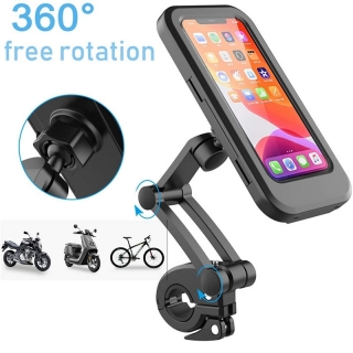 Support de vélo et moto étanche, rotation à 360°