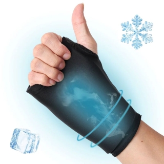 Bandage de poignet en gel froid/chaud pour le poignet et le pouce.