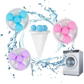3 Filtres à peluches réutilisable pour machine à laver