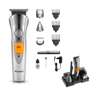 Tondeuse à Cheveux 7 en 1 Multifonction Sans Fil Kemei