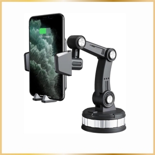 Support Téléphone Auto Multi-Position – Ventouse Ultra Fixante et Rotation Totale