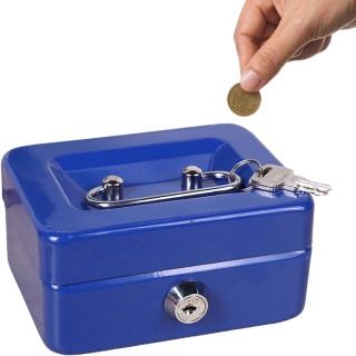 Caisse à Monnaie avec Boîte de Rangement Coffre fort